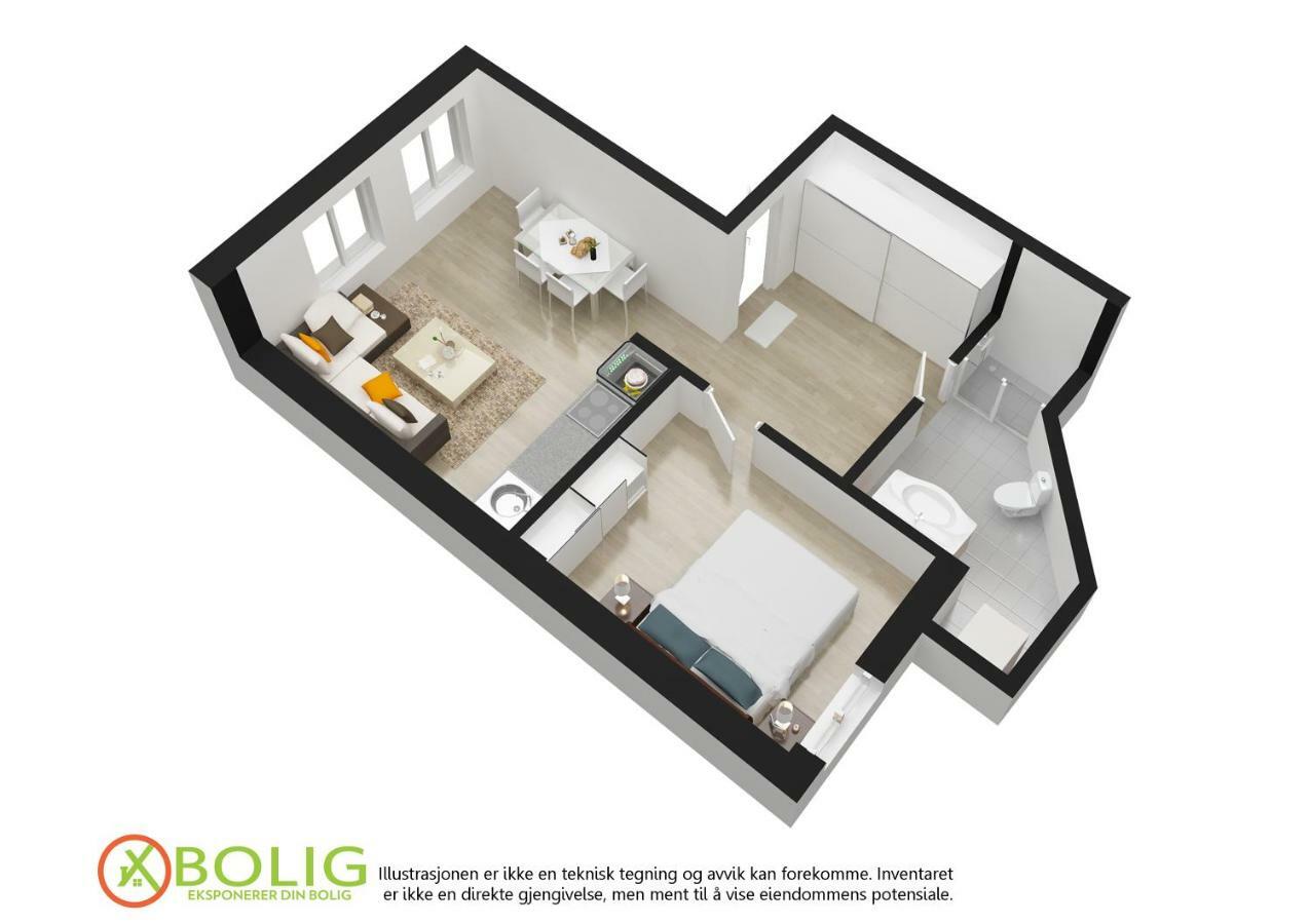 Barfot Apartments Bergen Luaran gambar