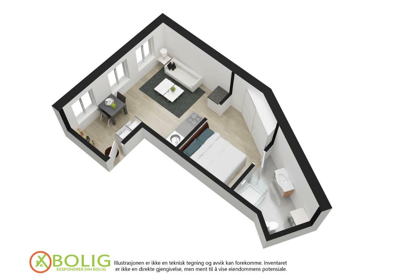 Barfot Apartments Bergen Luaran gambar